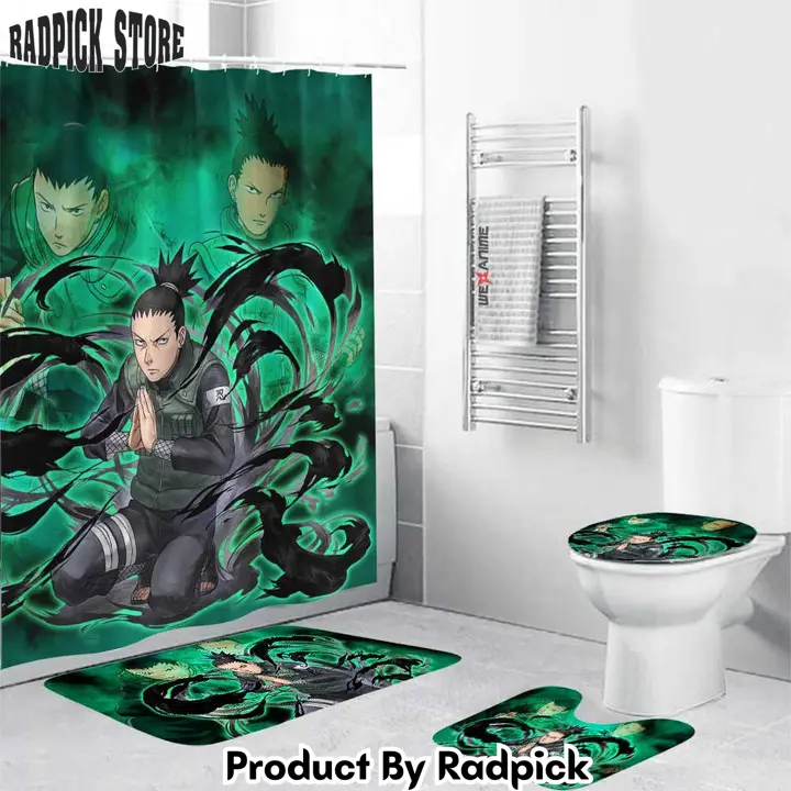 Shikamaru nara combo bathroom set anime decor idea   rp0206731
